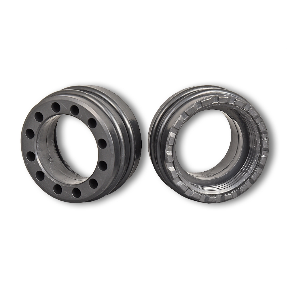 Verschraubung Quarz-Zylinder 30/55 Watt schwarz