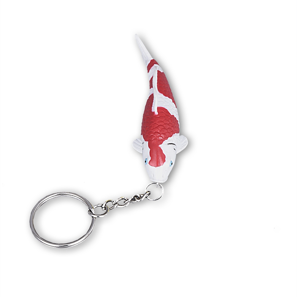 Koi Schlüsselanhänger Kohaku