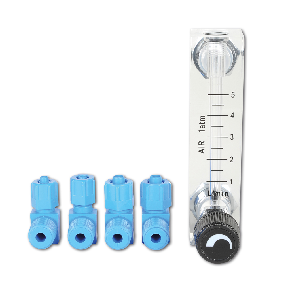 SDM Schwebekörper- durchflussmesser, 5 L/min.