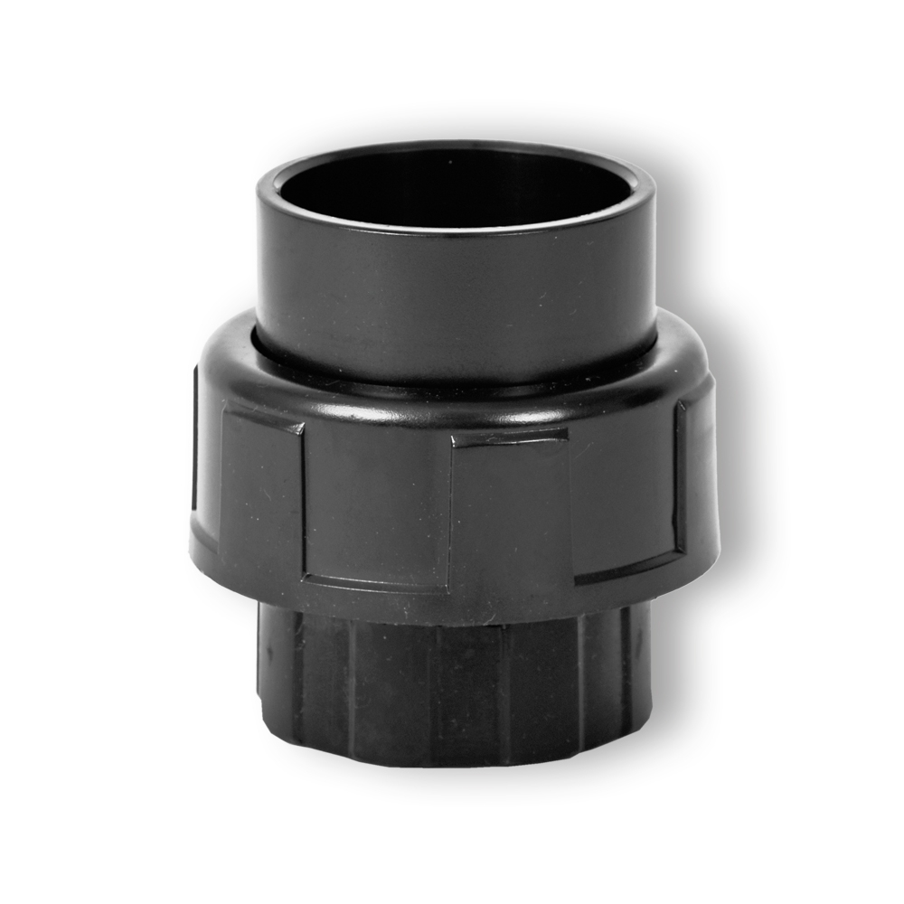 Kupplung 50 mm x 1 1/2 Innengewinde - schwarz