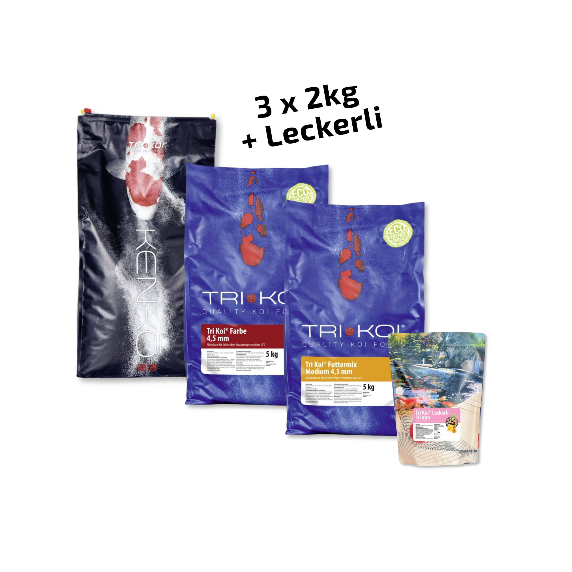 Koifutter Set: Sommer klein