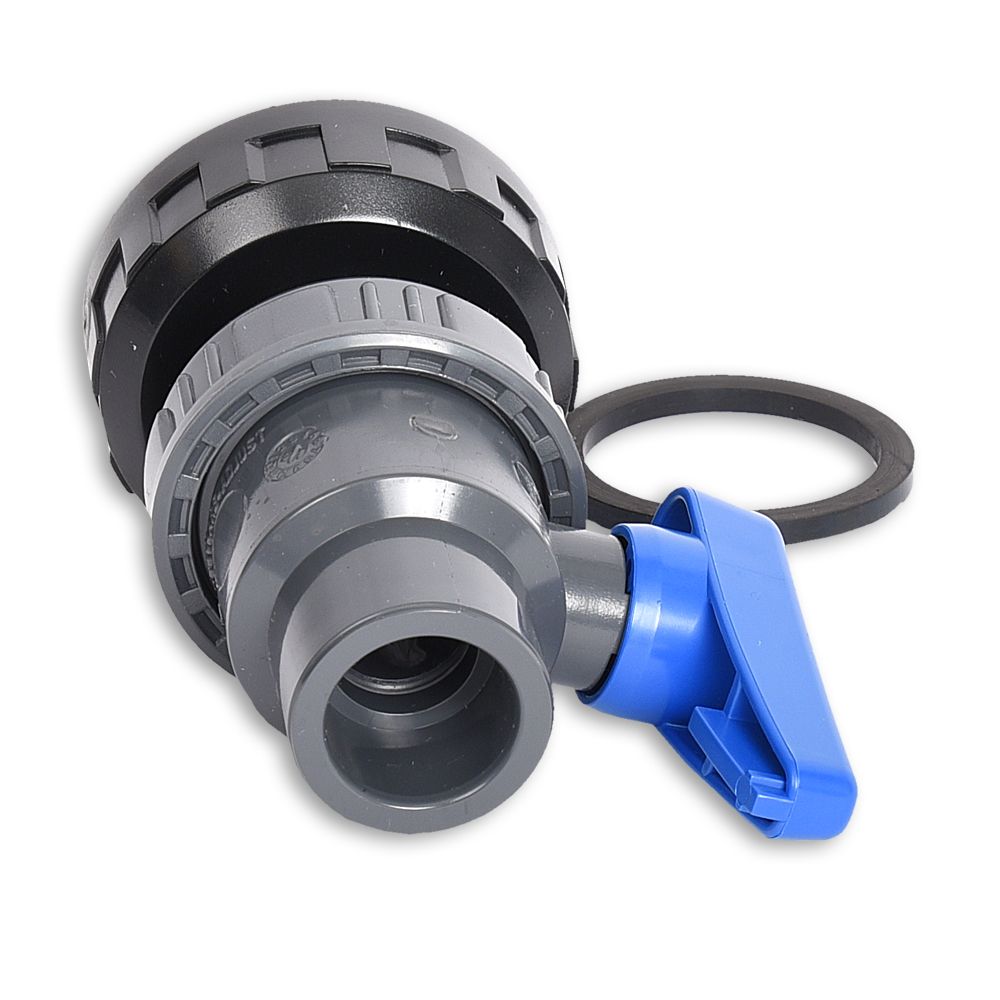 Kugelhahn Bodenablauf zu Ultra Bead 100-140