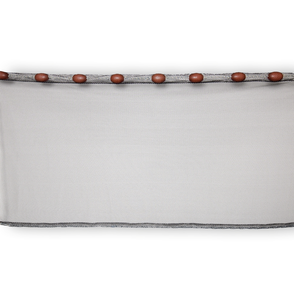 Schleppnetz 1,15m hoch x 5,0 m lang mit Schlaufen - Schnäppchen / Gebraucht