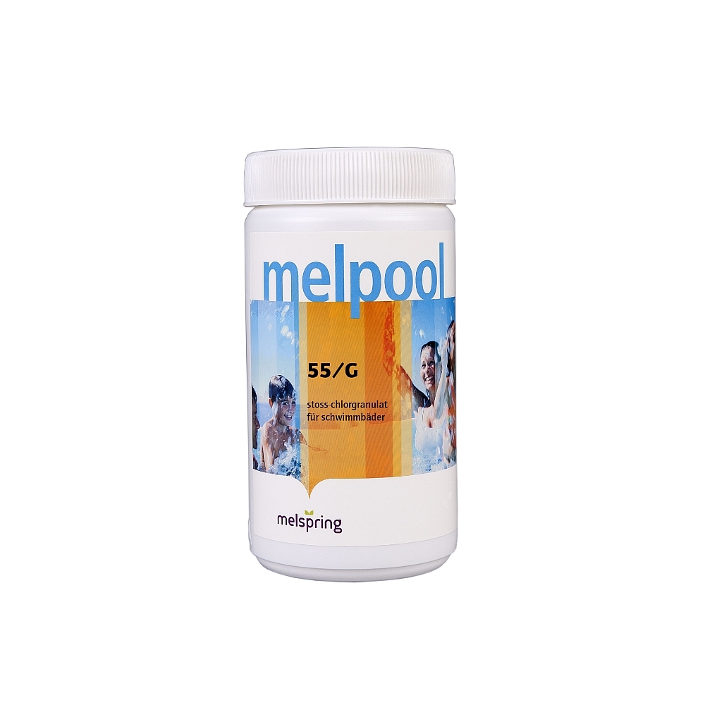 Melpool 55/G schnell lösliches Chlorgranulat für Pools