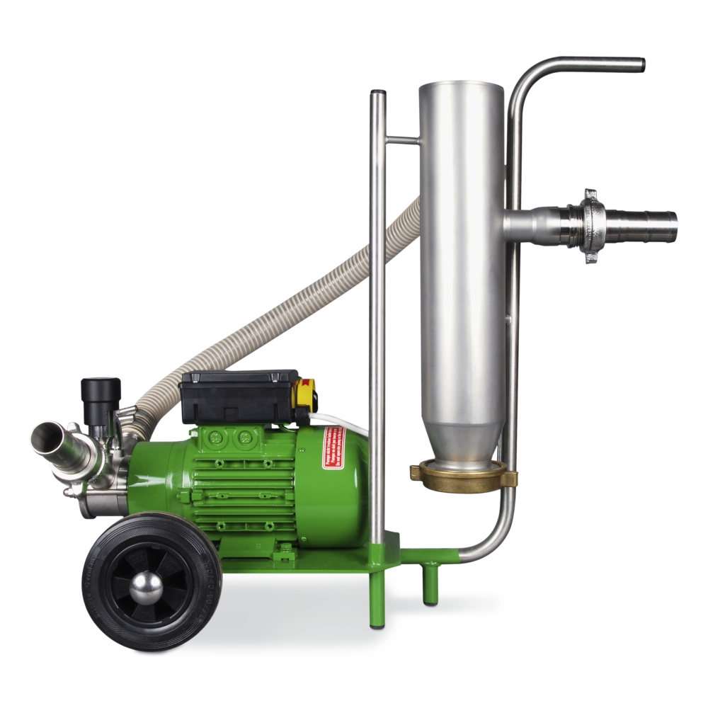 Teichsauger 5000l/h mit integriertem Steinabscheider