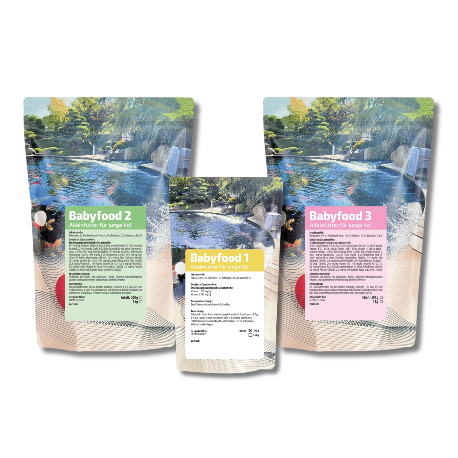 Aufzuchtsortiment 1-3 klein