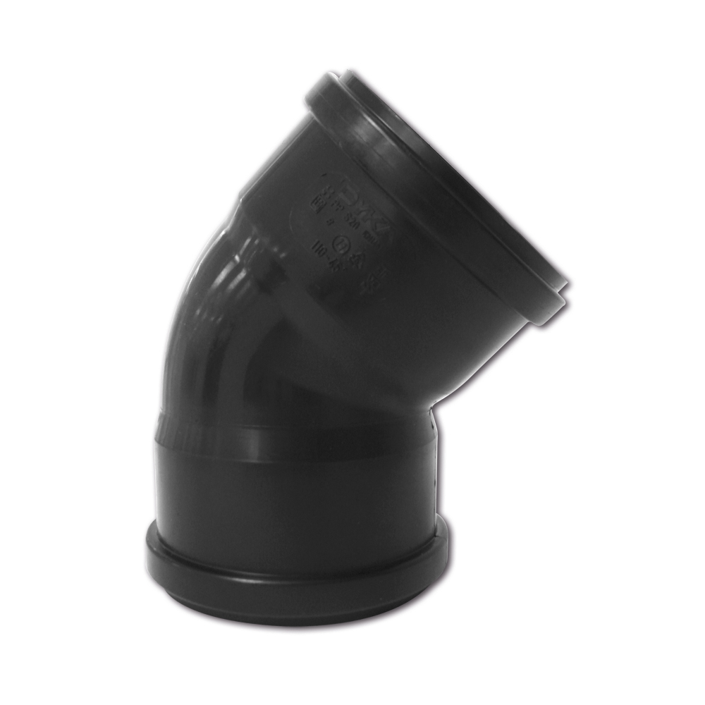 Winkel 45° PP Schiebemuffe