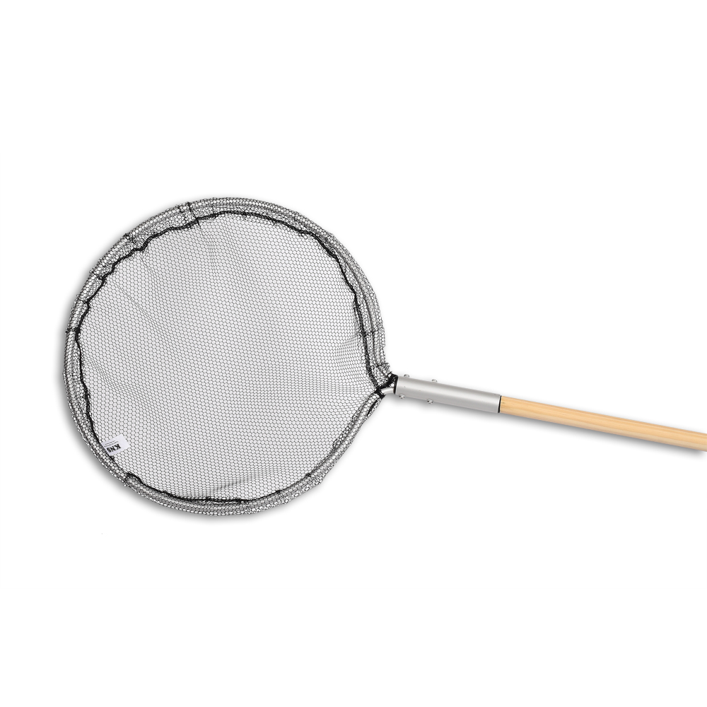 KNS Koikescher 50 cm mit Holzstiel 1,5m