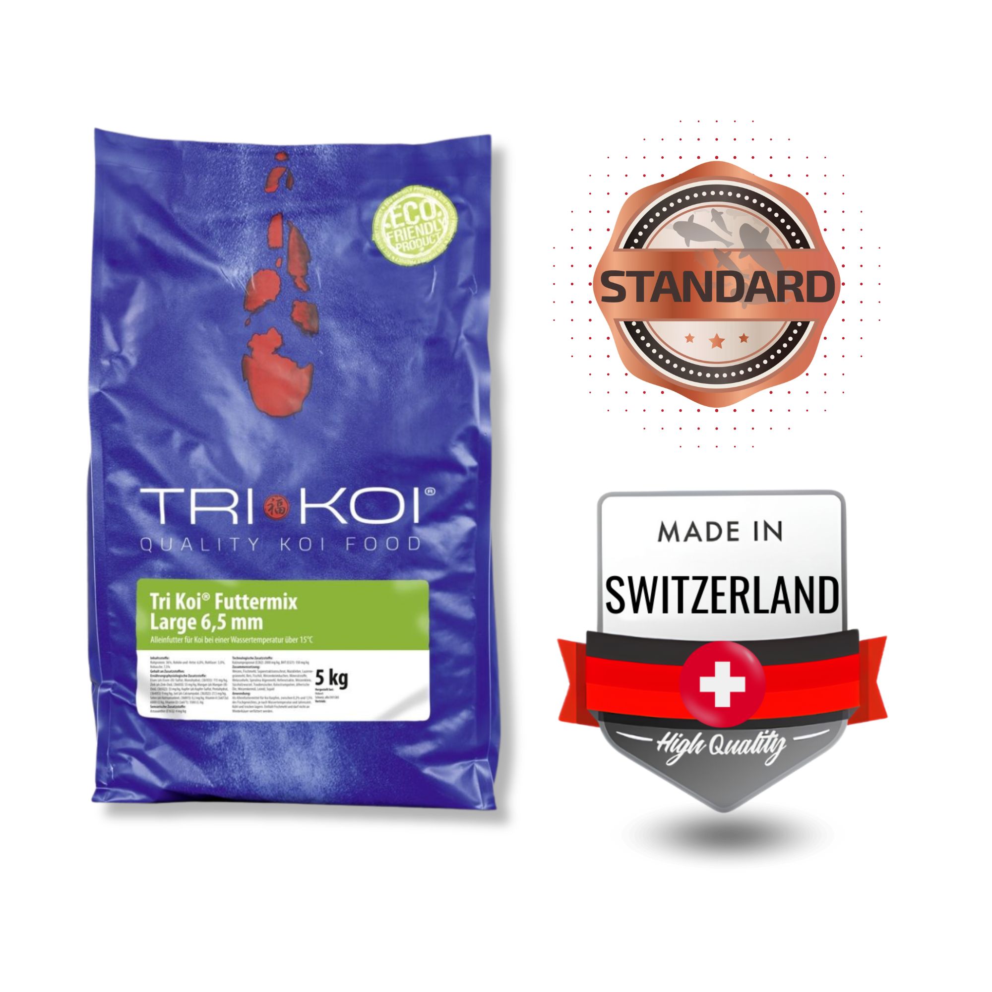 Tri Koi® Futter Mix Large über 15°C 