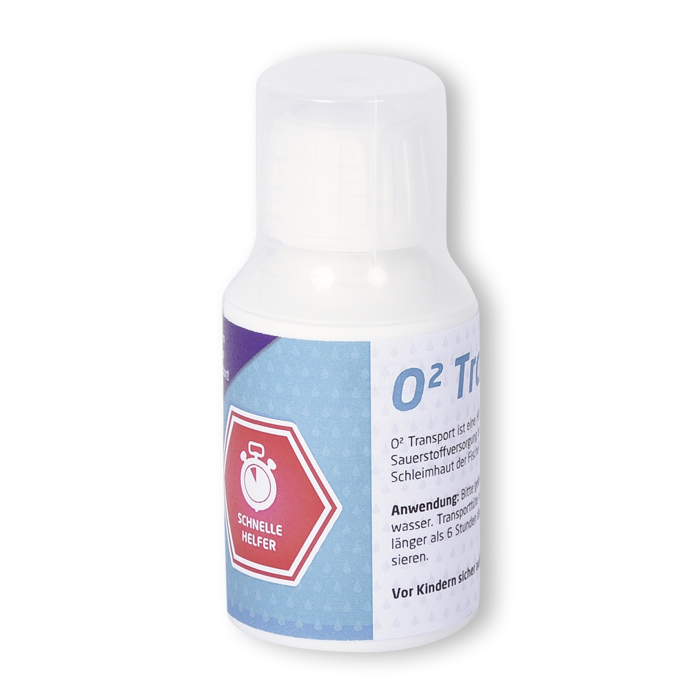 O² Transporthilfe 100 ml (ausreichend für 400 L Wasser)