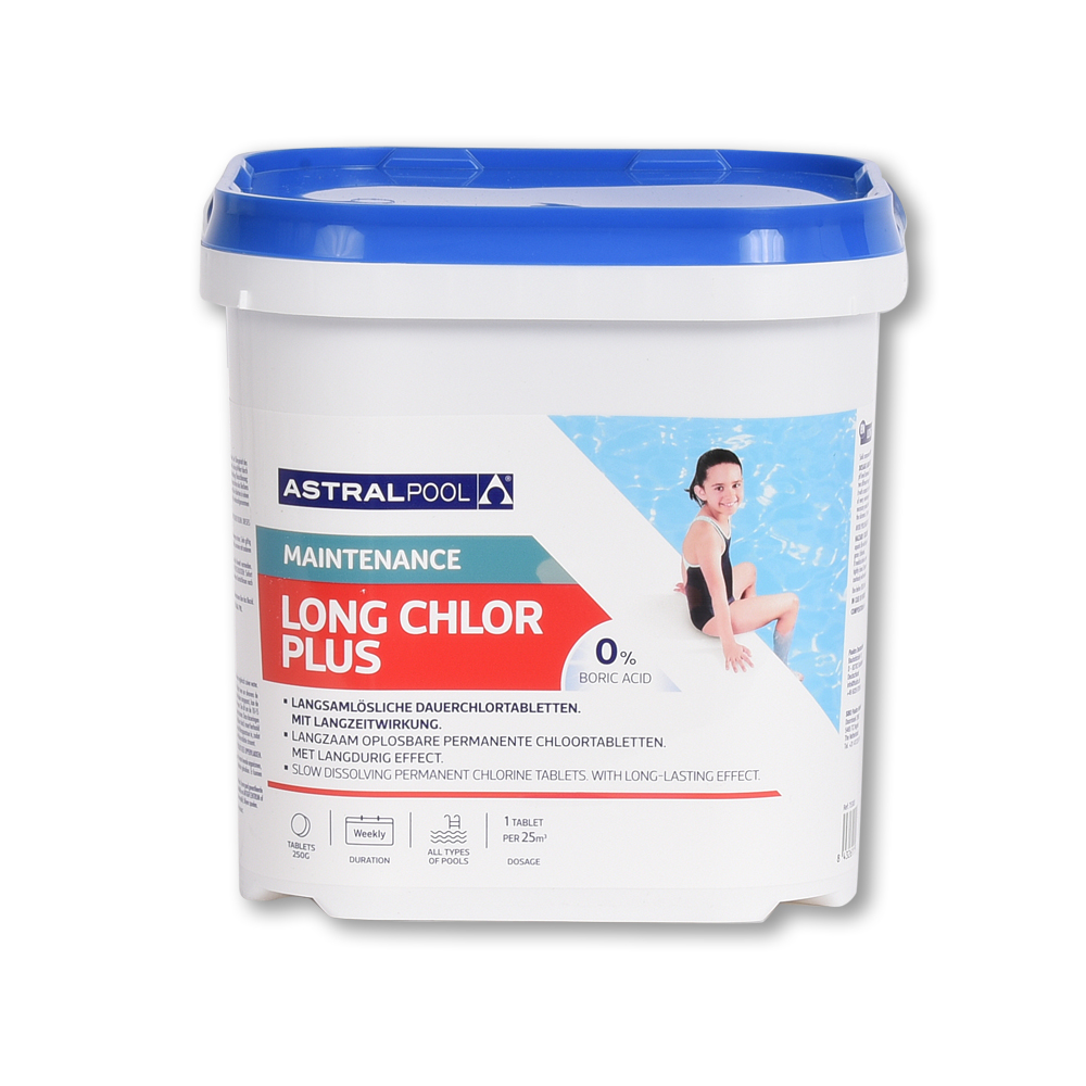 AstralPool 250g langsam lösliche Chlortabletten ab 30m³ Pools